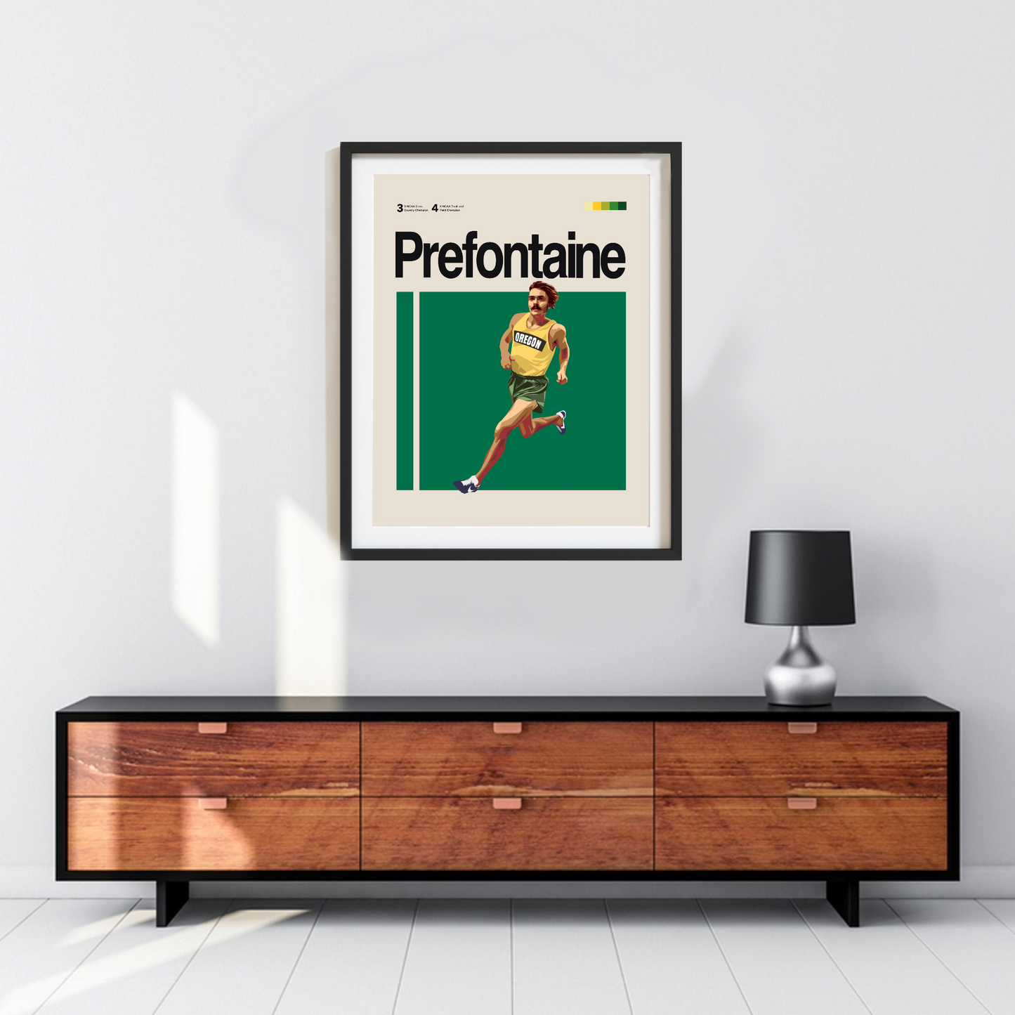 STEVE PREFONTAINE POSTER