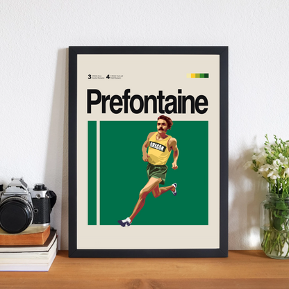 STEVE PREFONTAINE POSTER