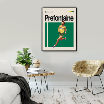 STEVE PREFONTAINE POSTER