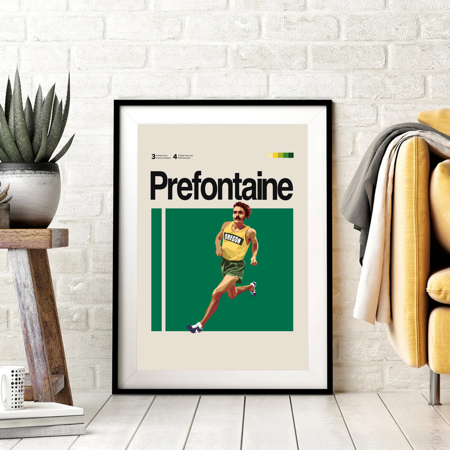 STEVE PREFONTAINE POSTER