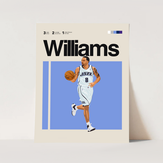 DERON WILLIAMS POSTER