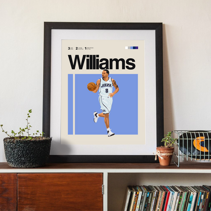 DERON WILLIAMS POSTER