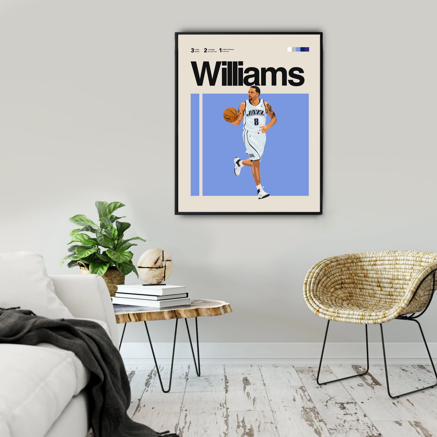 DERON WILLIAMS POSTER