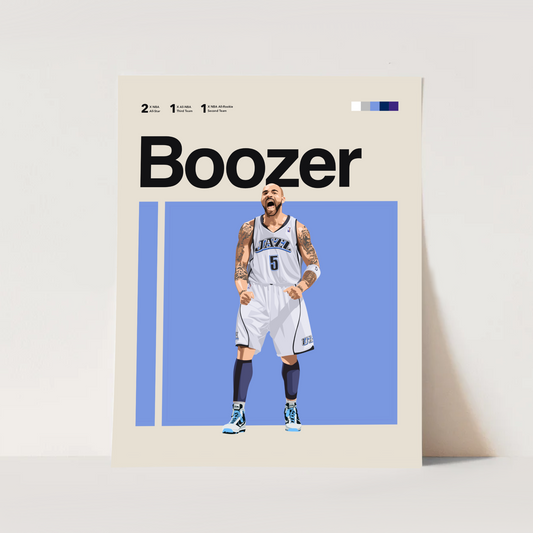 CARLOS BOOZER POSTER