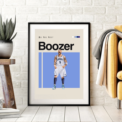 CARLOS BOOZER POSTER