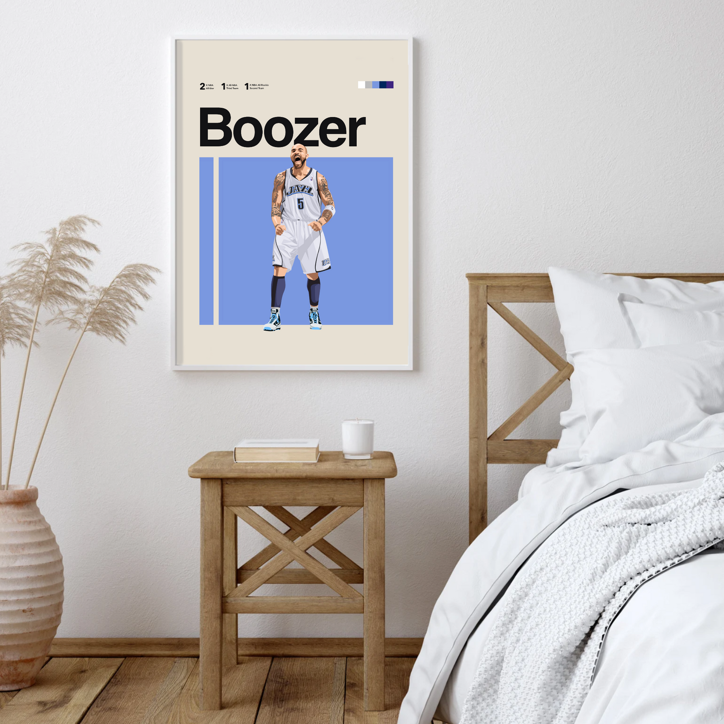 CARLOS BOOZER POSTER