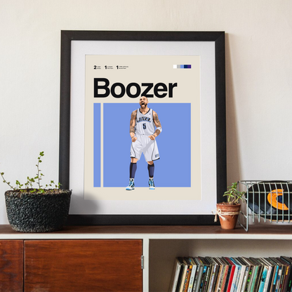 CARLOS BOOZER POSTER