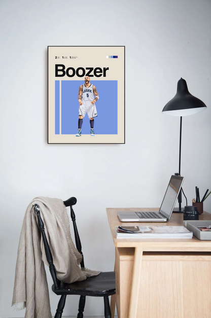 CARLOS BOOZER POSTER