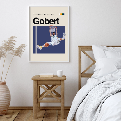 RUDY GOBERT POSTER