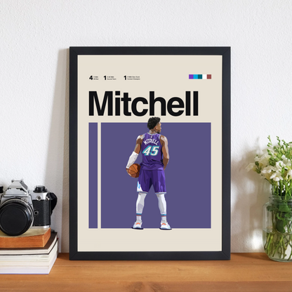 DONOVAN MITCHELL POSTER