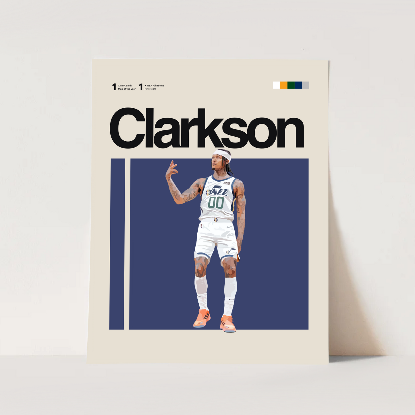 JORDAN CLARKSON POSTER