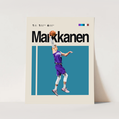 LAURI MARKKANEN POSTER