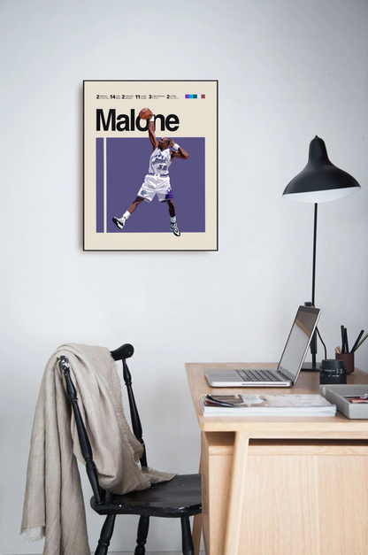 KARL MALONE POSTER