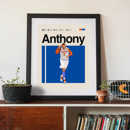 CARMELO ANTHONY POSTER