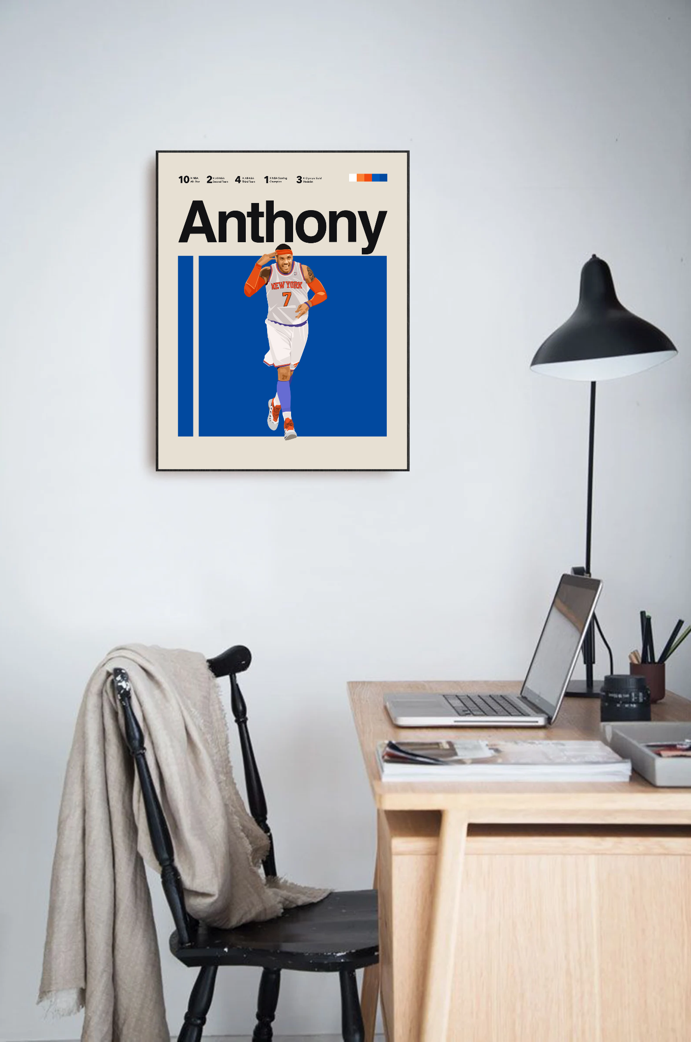 CARMELO ANTHONY POSTER