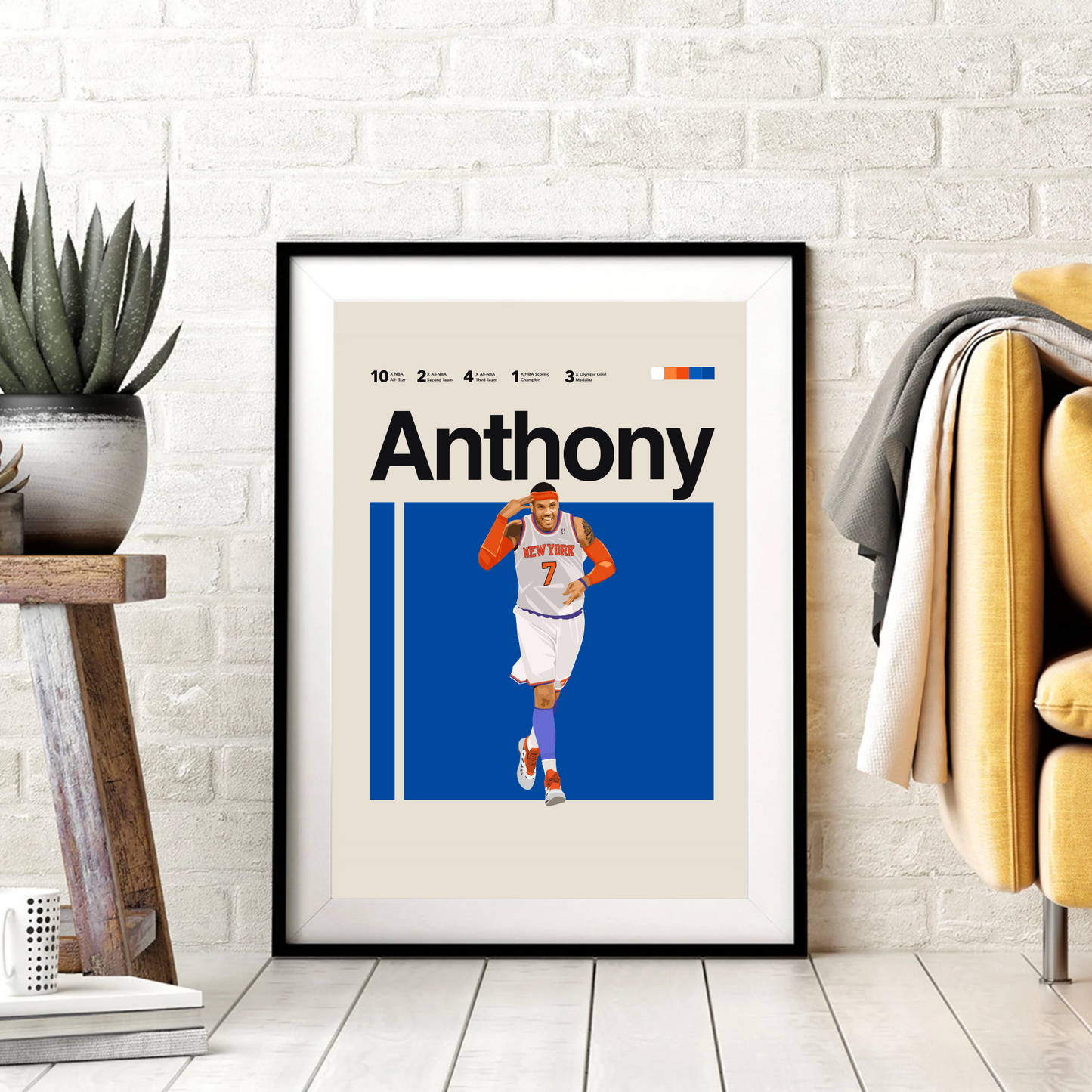 CARMELO ANTHONY POSTER