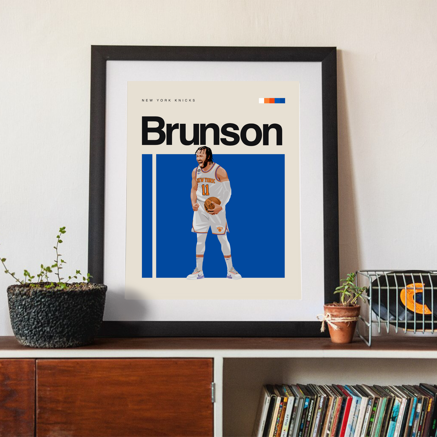 JALEN BRUNSON POSTER