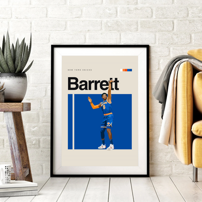 RJ BARRETT POSTER