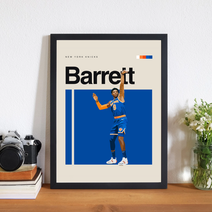 RJ BARRETT POSTER