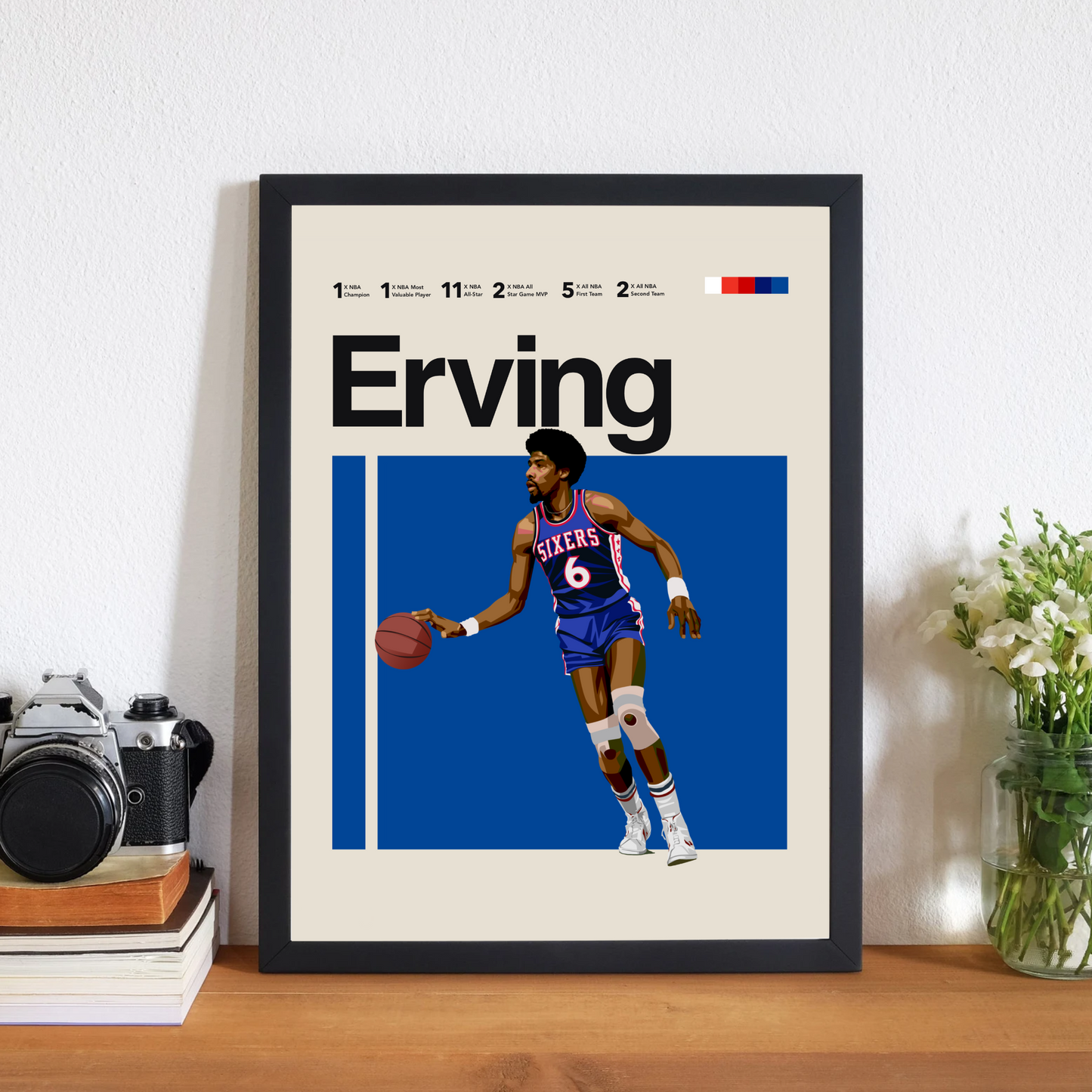 JULIUS ERVING POSTER