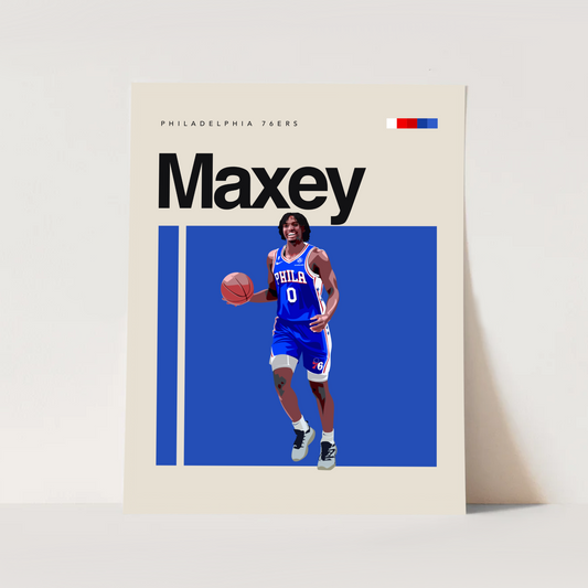 TYRESE MAXEY POSTER