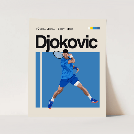 NOVAK DJOKOVIC POSTER