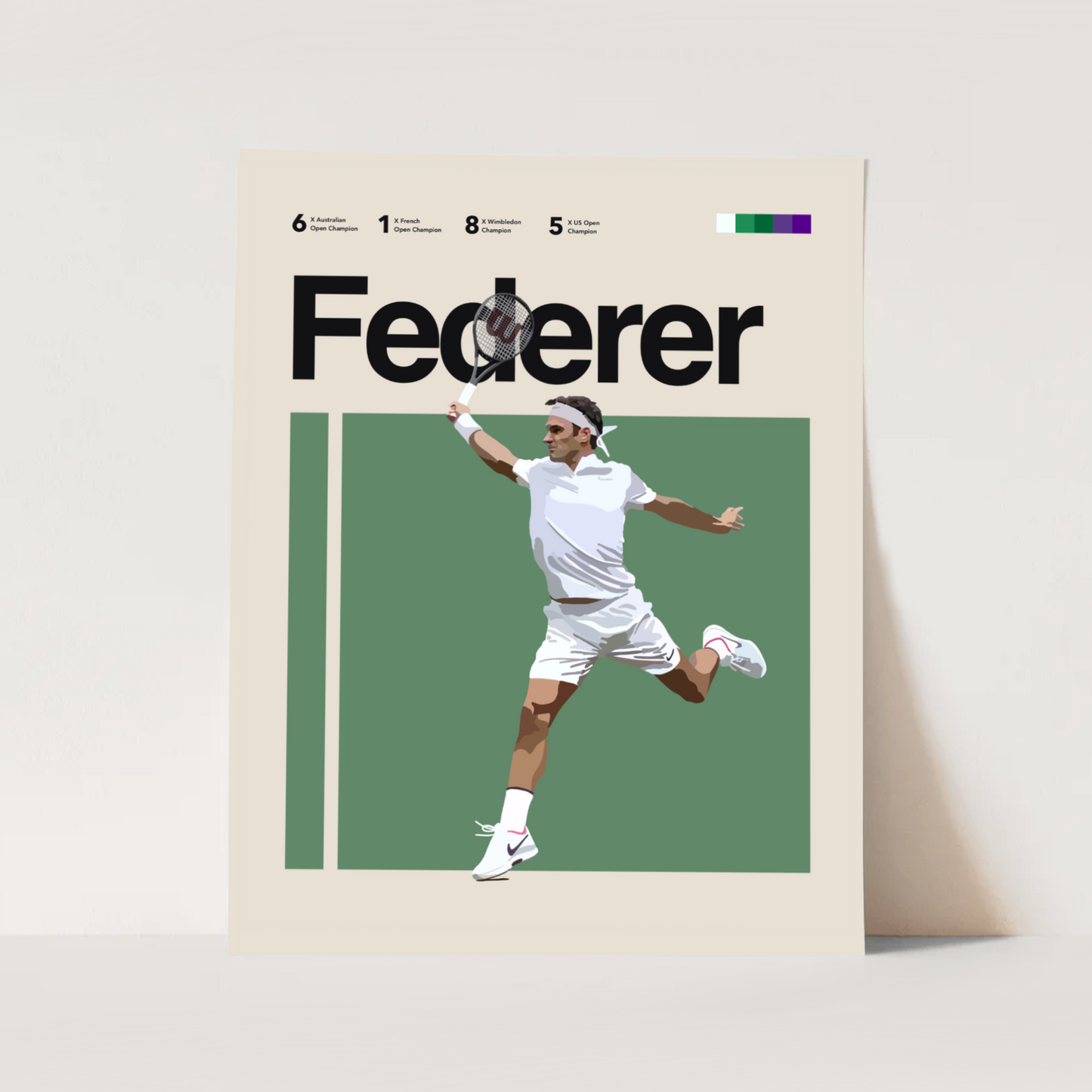 ROGER FEDERER POSTER