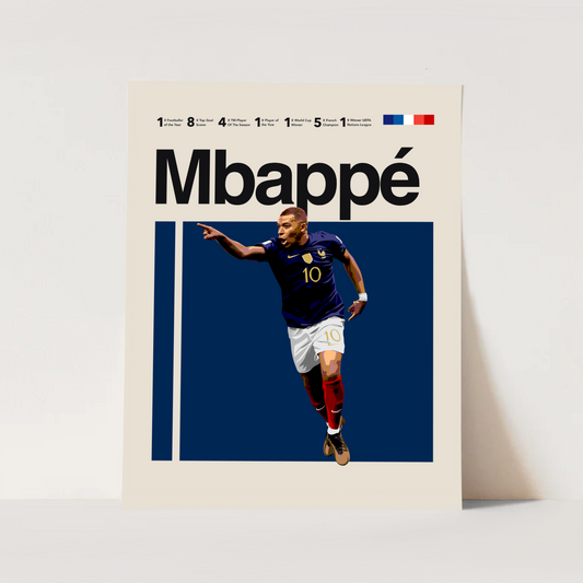 KYLIAN MBAPPÉ POSTER