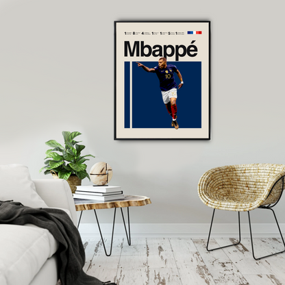 KYLIAN MBAPPÉ POSTER