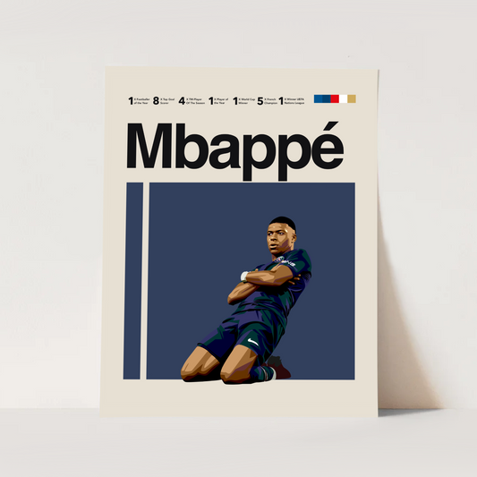 KYLIAN MBAPPÉ POSTER