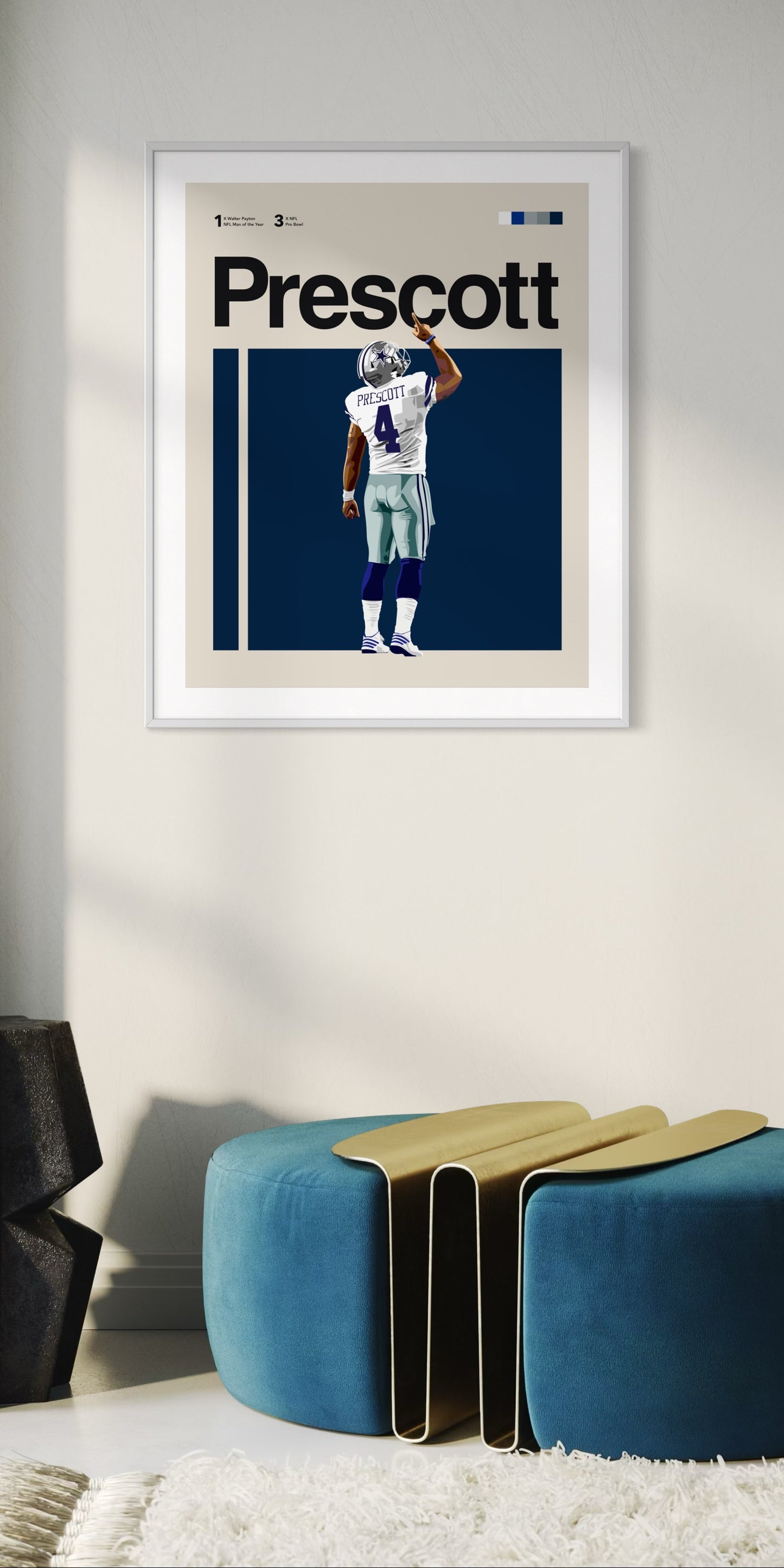 Dak Prescott Classic Matte Poster