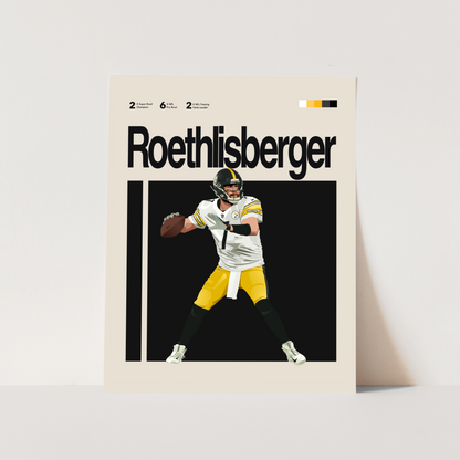 Pittsburgh Steelers Football Bundle | Bell, Roethlisberger, and Brown