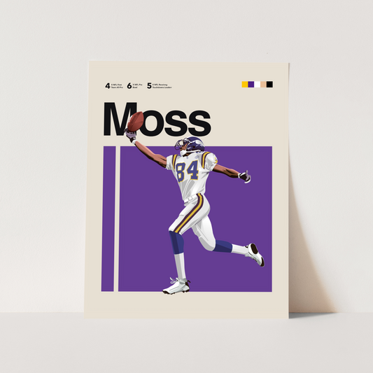 RANDY MOSS POSTER