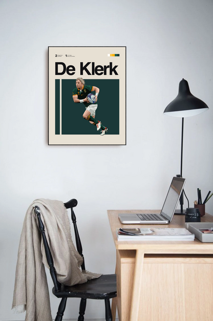 FAF DE KLERK POSTER