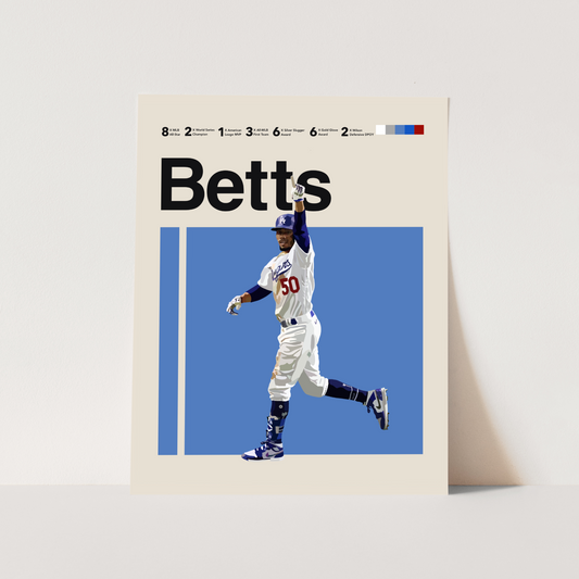 MOOKIE BETTS POSTER