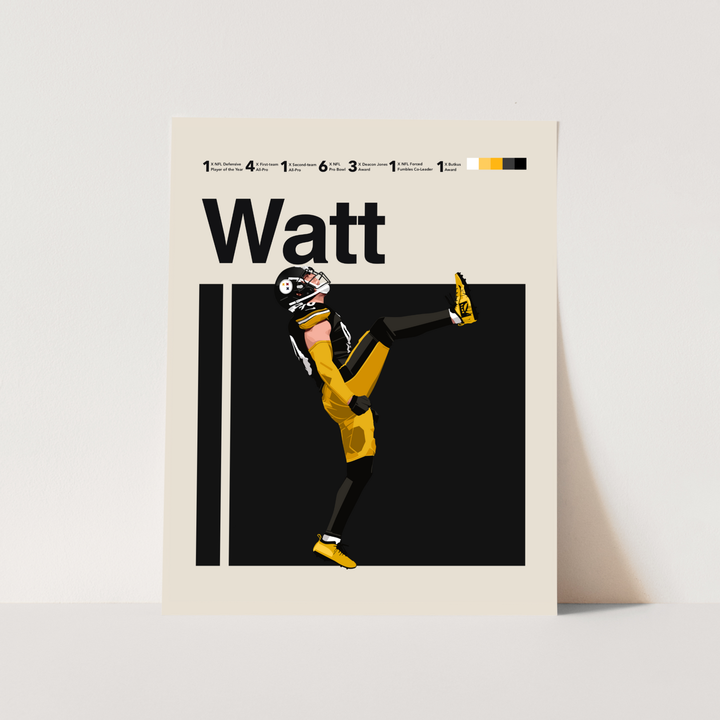 TJ WATT POSTER