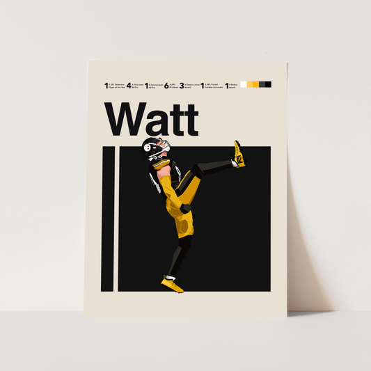 TJ WATT POSTER