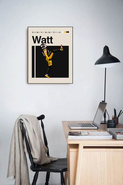 TJ WATT POSTER