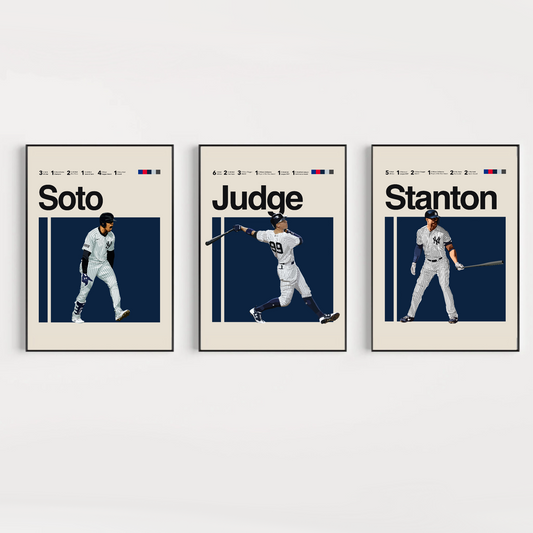 New York Yankees Baseball Bundle | Judge, Soto, and Stanton