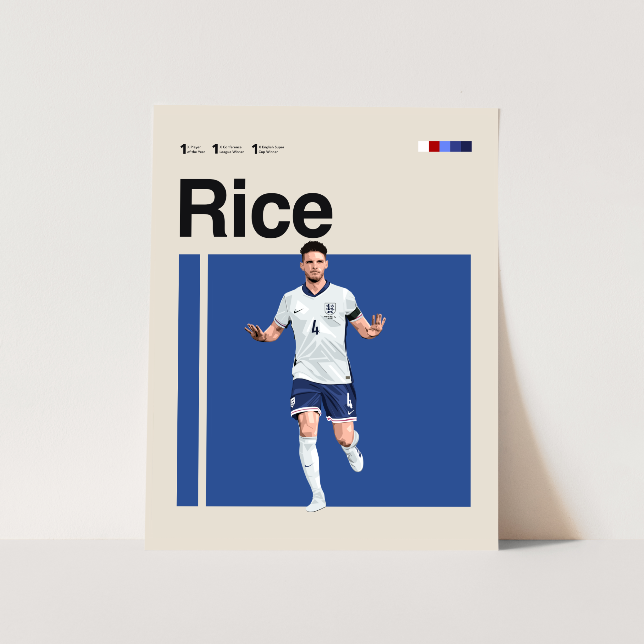 DECLAN RICE POSTER – ShootYourShotArt