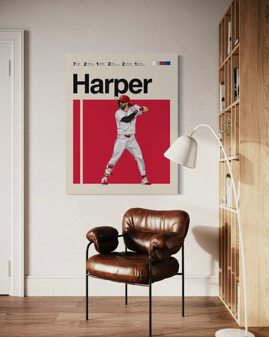 Bryce Harper Classic Matte Poster