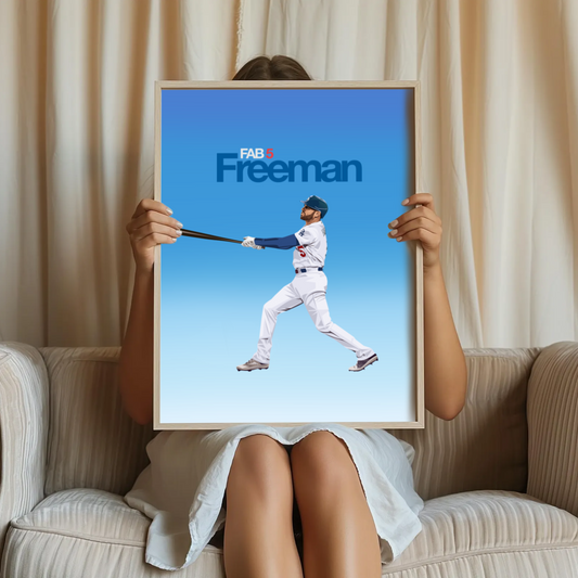 FREDDIE “FAB 5 FREEMAN” POSTER