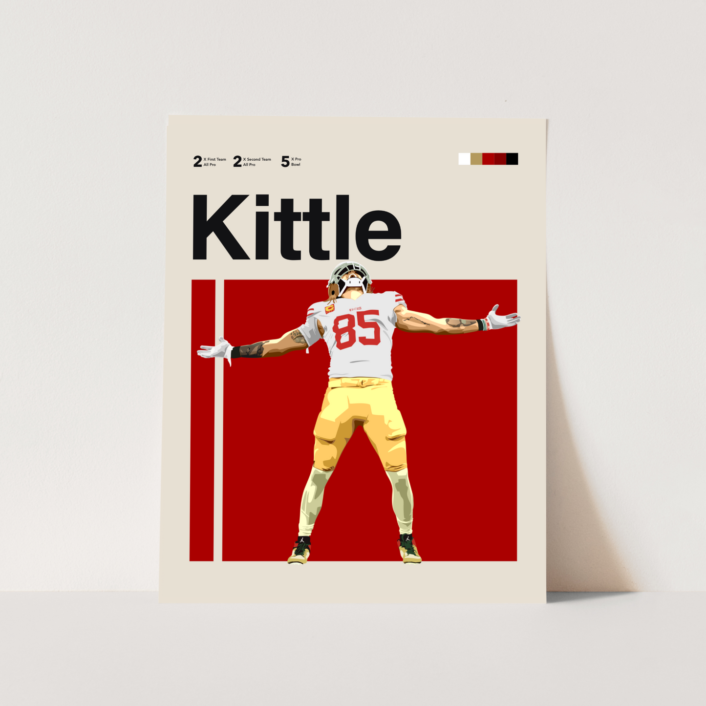 GEORGE KITTLE POSTER