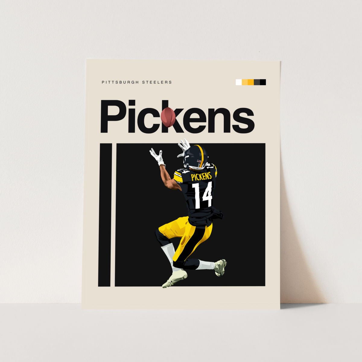 George Pickens Coloring Pags GEORGE PICKENS POSTER – ShootYourShotArt