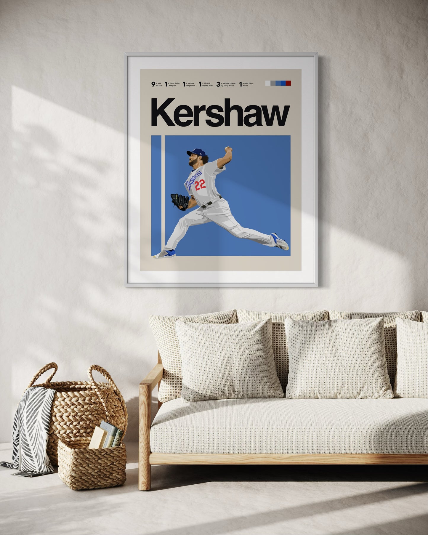 CLAYTON KERSHAW POSTER