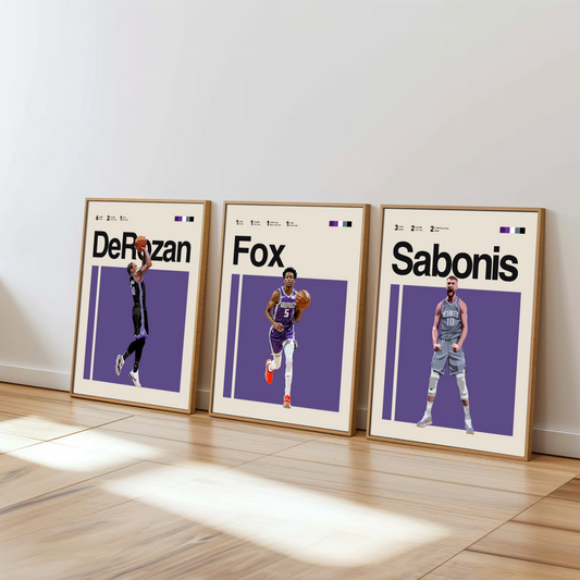 Sacramento Kings Basketball Bundle | Fox, Sabonis and DeRozan