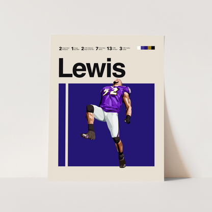 RAY LEWIS POSTER