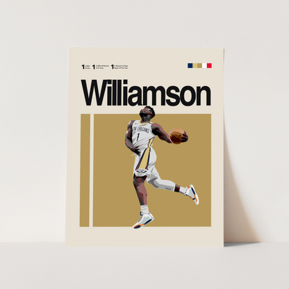 ZION WILLIAMSON POSTER