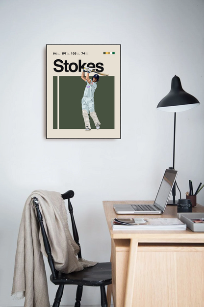 BEN STOKES POSTER