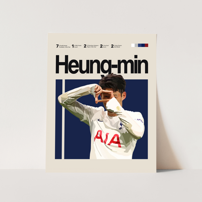 SON HEUNG-MIN POSTER